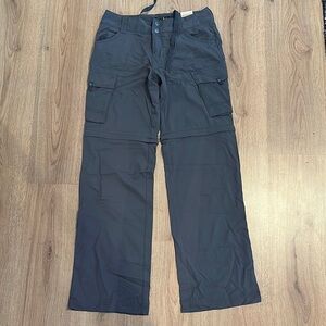 Women's Grey Convertible Prana Pants